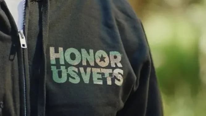 Veterans reviewing benefit resources